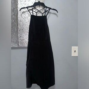 Express mini dress with back cutout